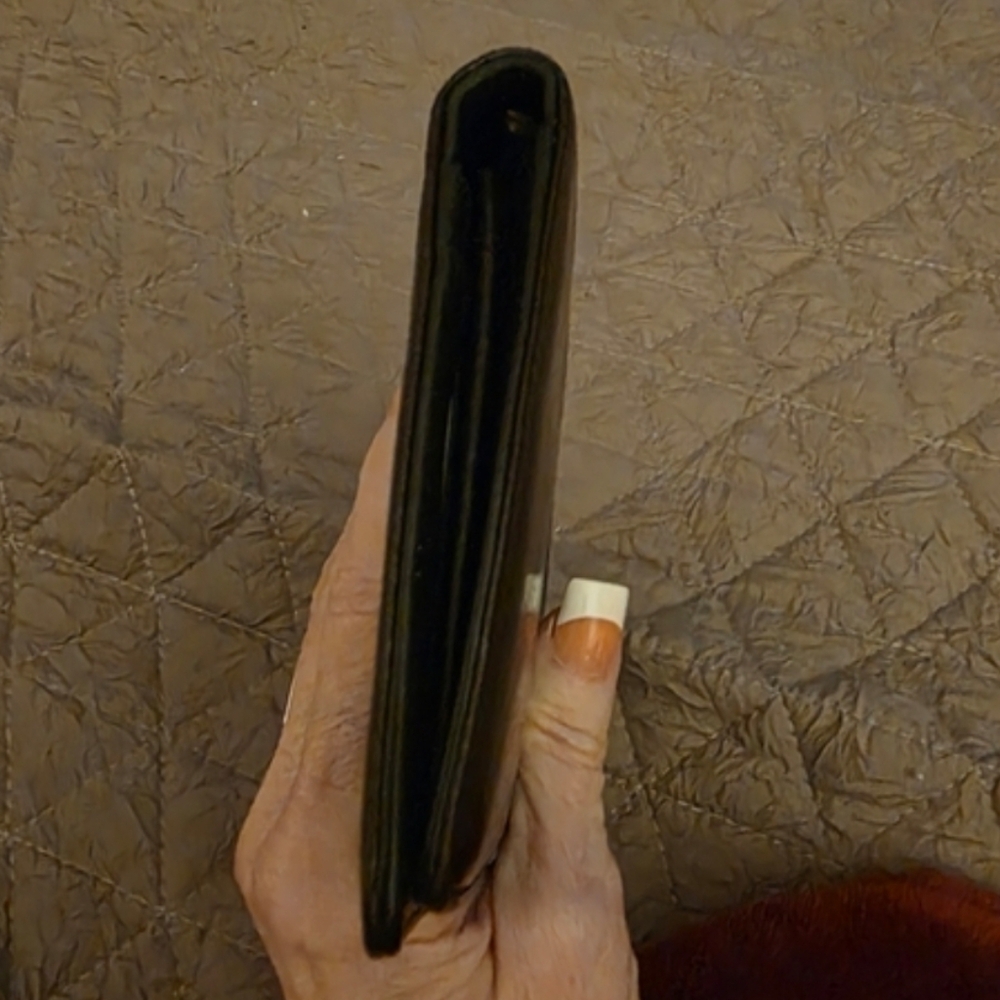 CHANEL Classic Black Leather Clutch/Rehab/ Great Condition - Picture 5 of 12